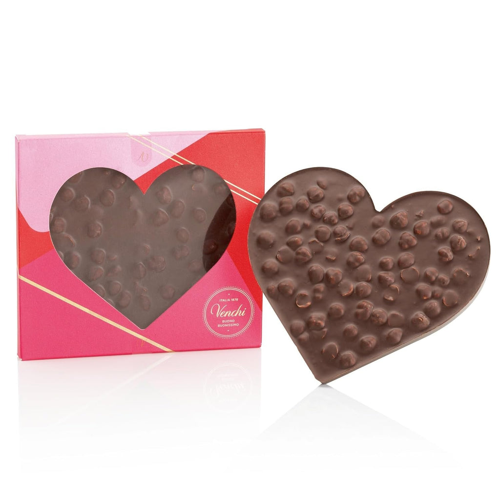 Venchi – Brutto&Buono, Ciocolata cu Lapte, Fara Gluten, Colectie de Ziua Indragostitilor, 300 grame Bomboane de Ciocolata Naty Shop Ciocolata neagra 60% cu alune