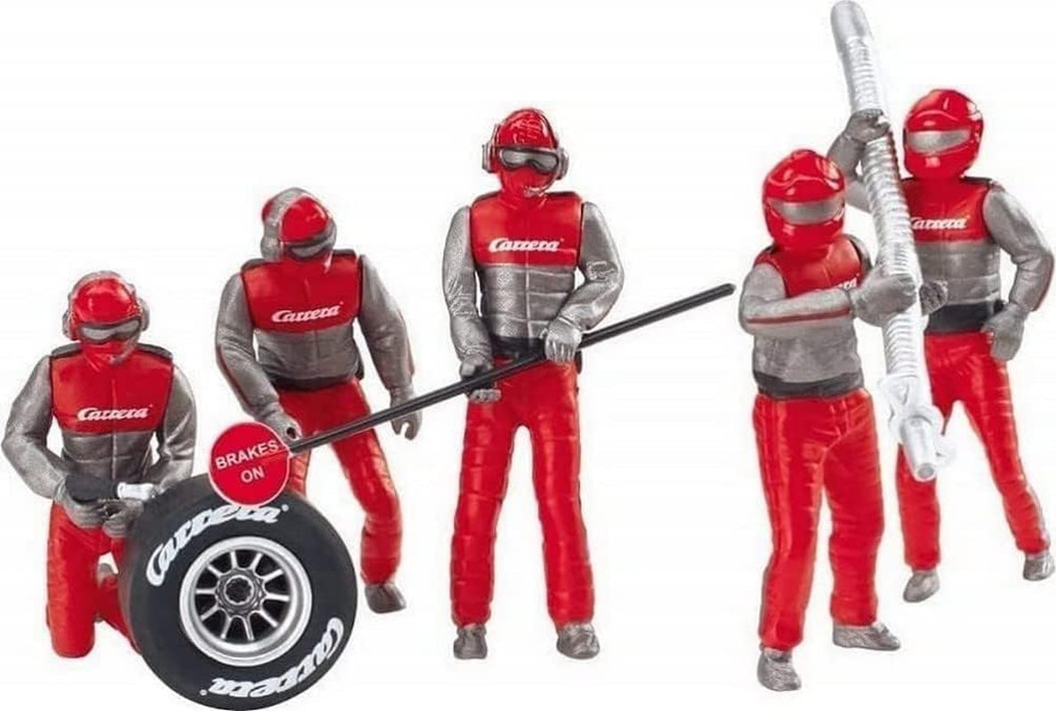 Carrera - 20021131 - Carrera 20021131 Set di figure Meccanico Red Crew Action Figures Naty Shop Titolo predefinito