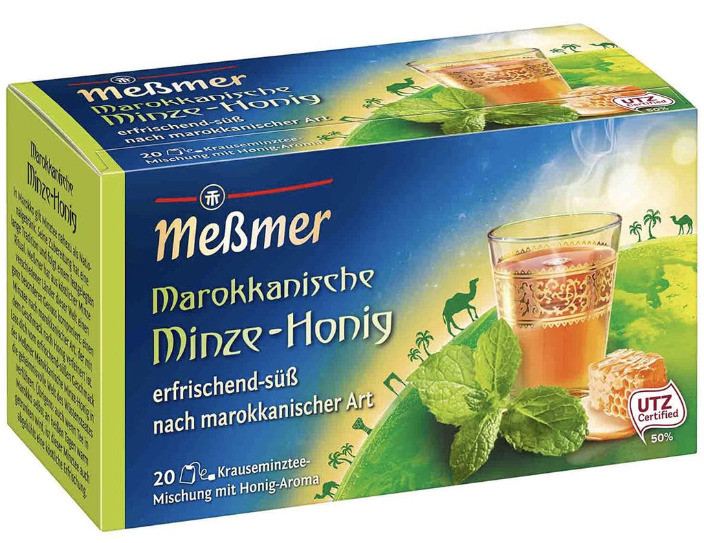 Ceai Meßmer Ländertee | Fructe de pădure nordice | 20 pliculețe de ceai | Fără gluten | Fără lactoză | Vegan
