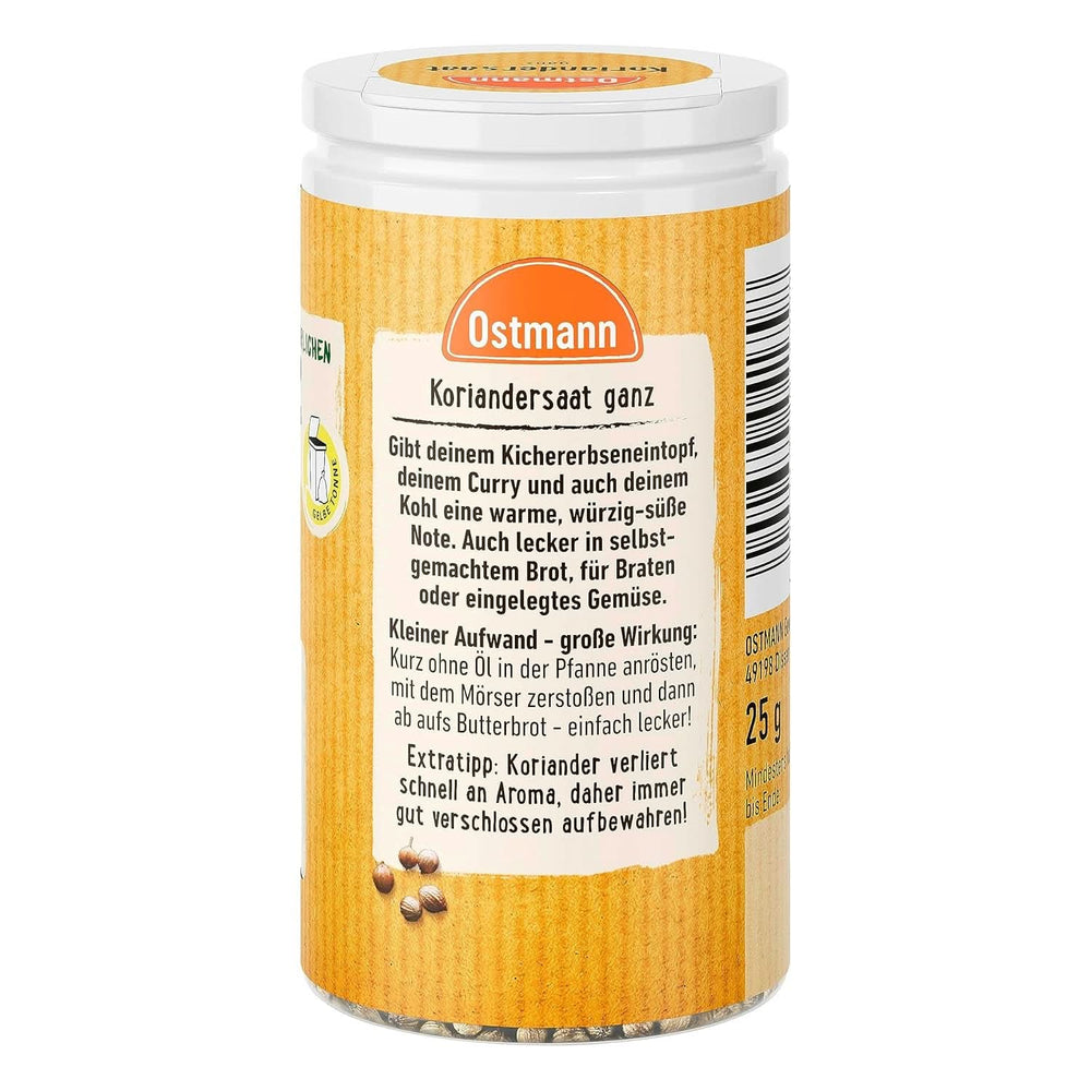 Semințe de coriandru întregi (designul ambalajului poate varia) Condimente Naty Shop