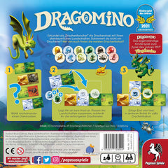 Pegasus Spiele 57111G - Dragomino *Gioco per bambini dell'anno 2021*, Multicolor