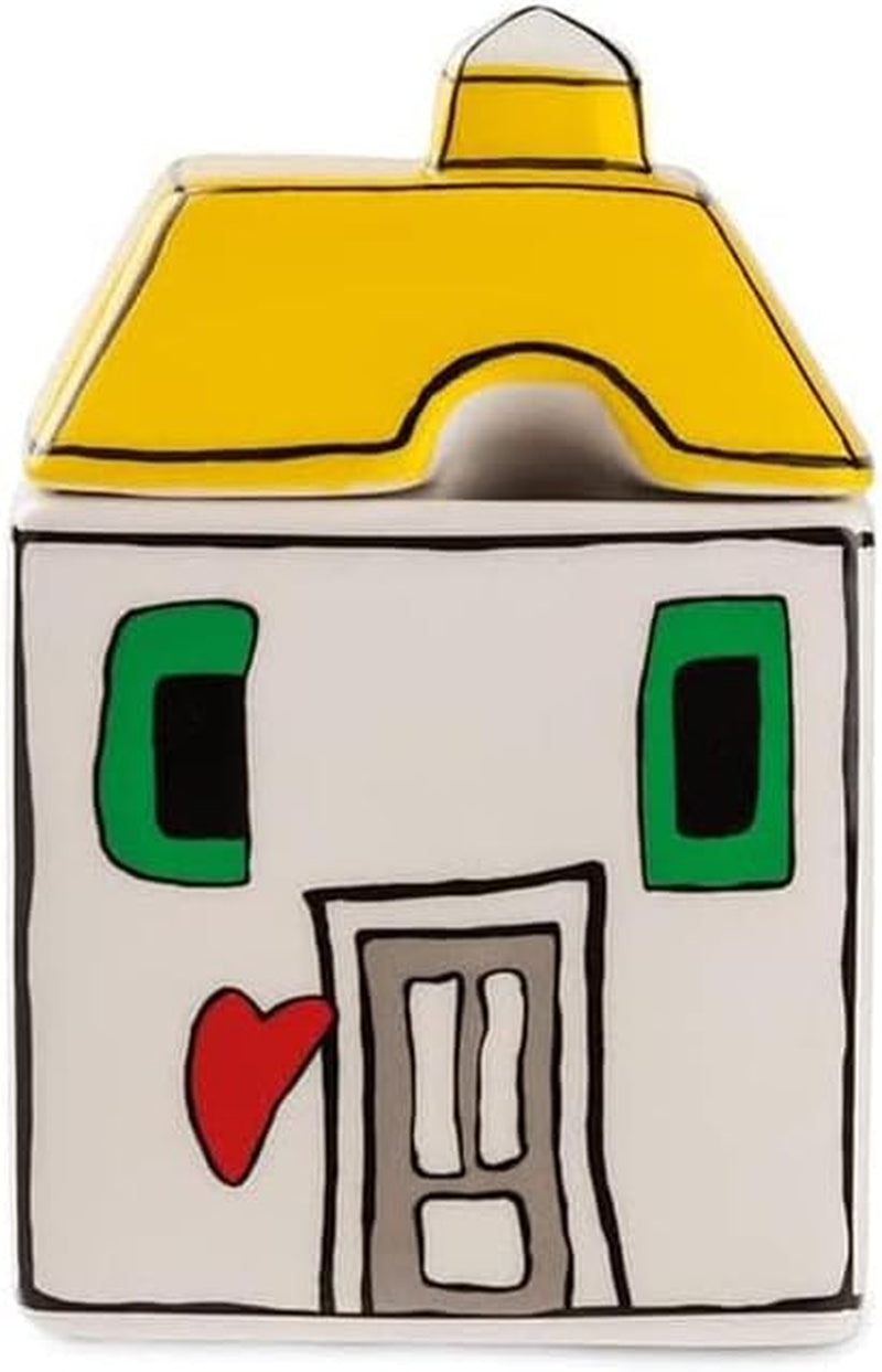 Zahărniță EGAN, colecția Le Casette. Articol din porțelan galben. Dimensiuni: 7 x 11 cm. Număr de referință: 192016