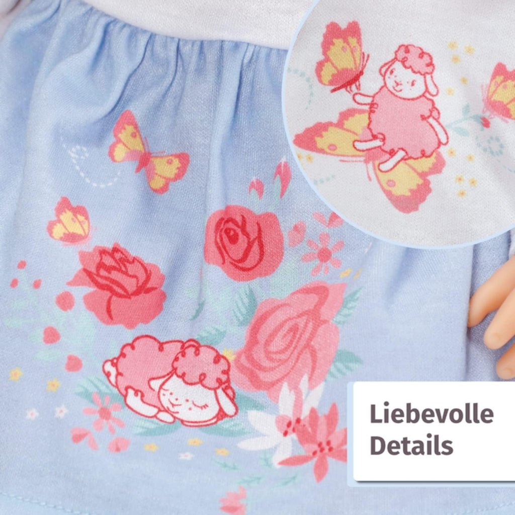 Baby Annabell Sophia Brunette 43Cm, păpușă moale cu păr lung castaniu, incl. haine pentru păpușă, bentiță și perie, 707234 Zapf Creation Papusi Naty Shop