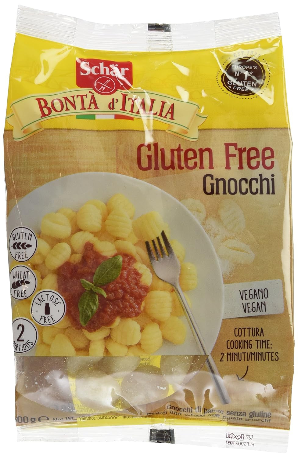 Gnocchi senza glutine, 300 g, conf. da 6