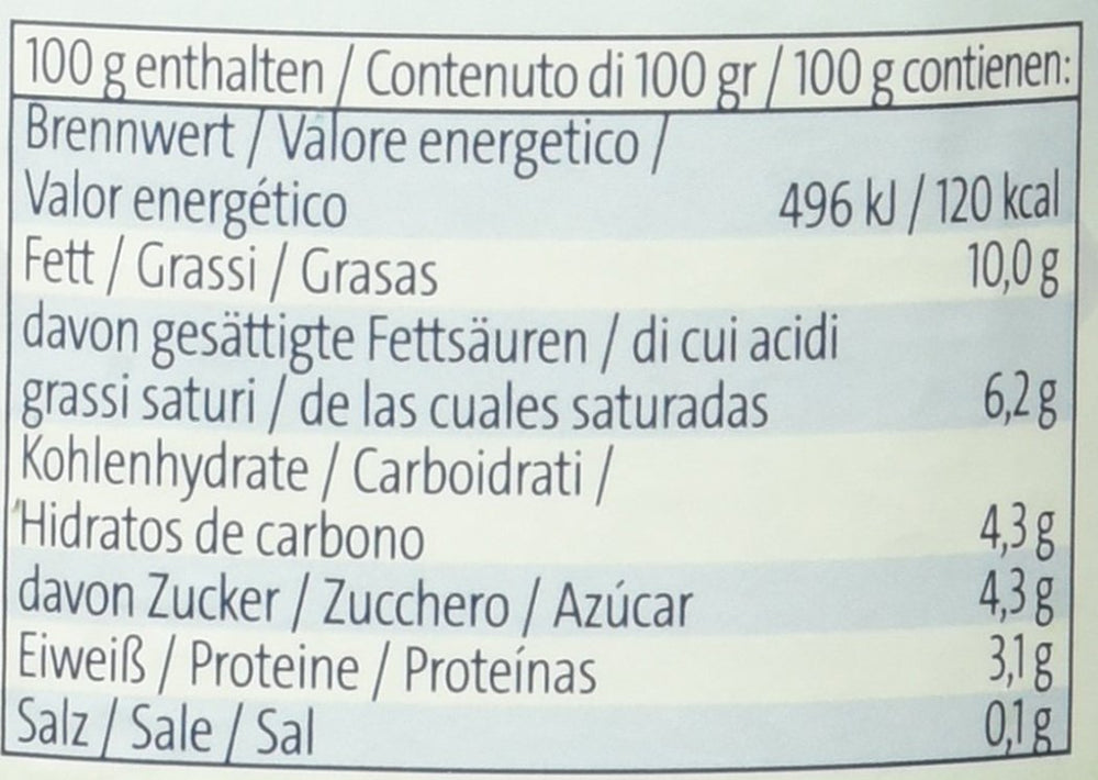 Saliter Bio-Kaffeesahne 10% Fett 395g