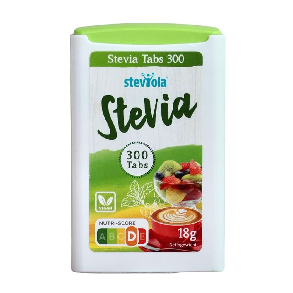 Steviola | Dolcificante alla stevia | Dolcificante senza calorie, 300 grammi Dolcificanti Naty Shop 300 compresse