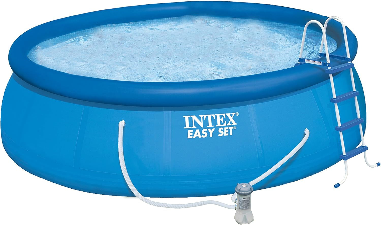 Piscina fuori terra Intex Easy Set - Per bambini, 183 cm x 183 cm x 51 cm, 28101NP, Blu