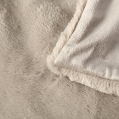 Coperta Boltze Storan (dimensioni 150X200 cm, colore beige, comoda coperta in poliestere, ideale per le fredde serate invernali, aspetto pelliccia) 1015378 BOLTZE Letti e coperte