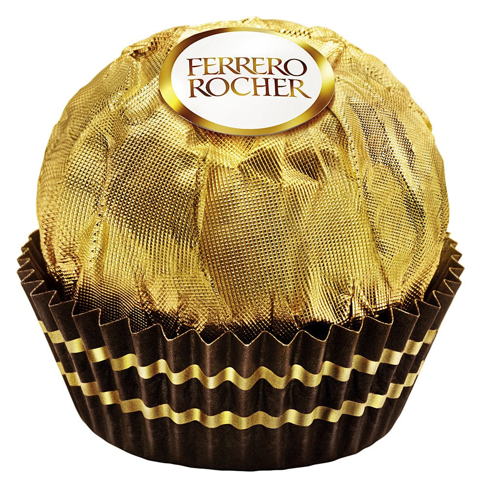 Ferrero Rocher - Specialità Praline Croccanti e Cremose alle Noci - 5 confezioni da 16 praline individuali ciascuna