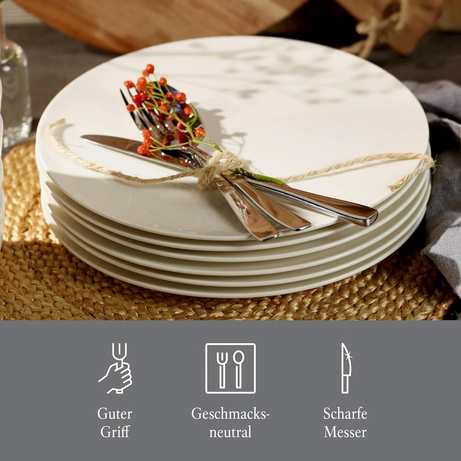 Vivo by Villeroy & Boch - Set tacâmuri Voice Basic 30 piese pentru 6 persoane Naty Shop