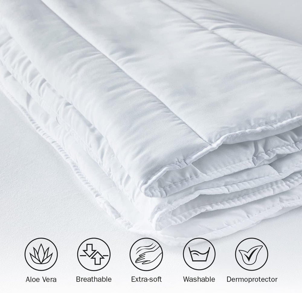 Pikolin Home fibre plapuma, Mite-proof, Primavara, Vara, 150 G, Plapuma, Hipoalergenic, Respirabil, Diverse dimensiuni, RF07 Plapumi si pilote Naty Shop