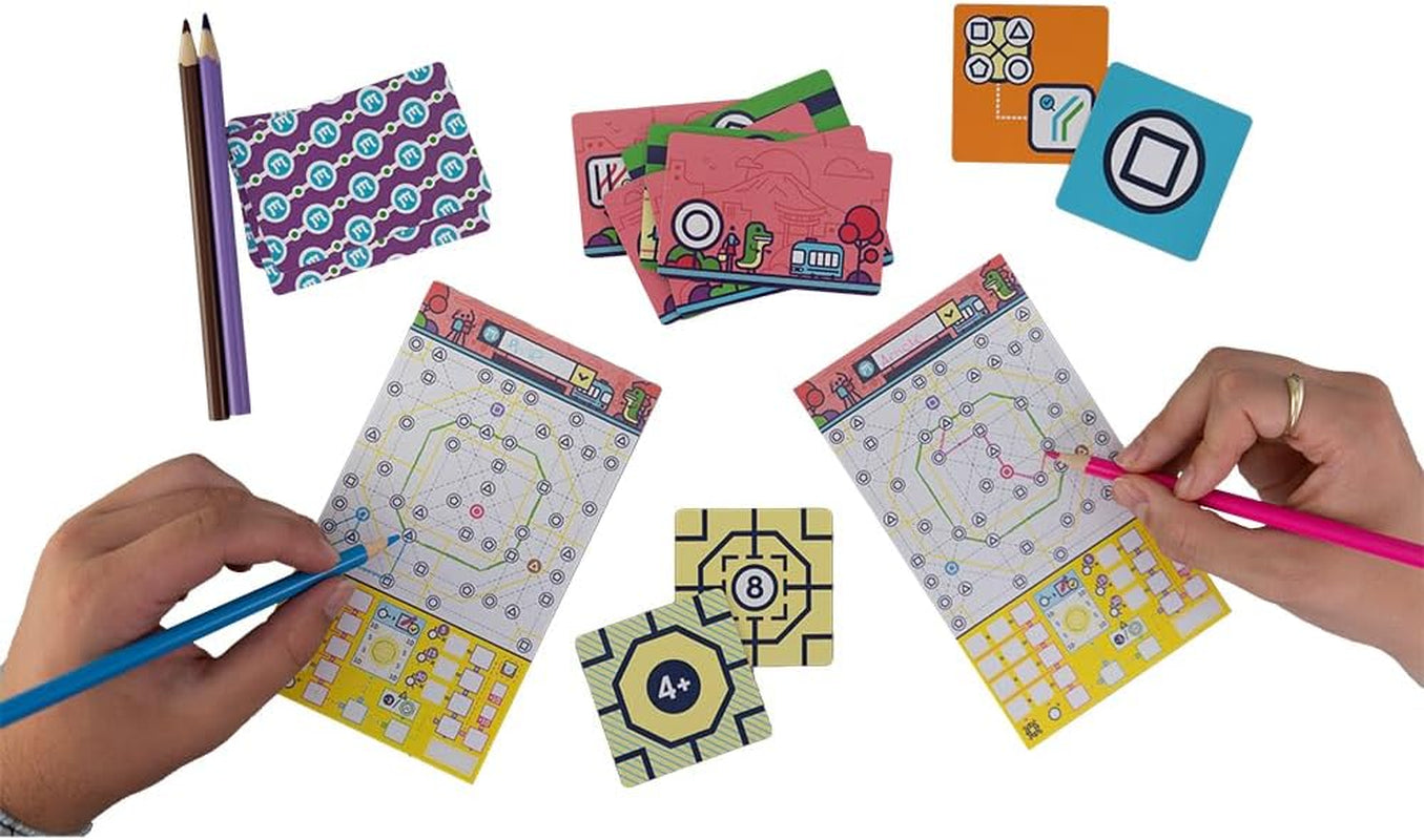 HCM Kinzel - Prossima stazione di Tokyo | Continuazione del gioco nominato | Flip & Write - Nuove linee della metropolitana per il turismo di Tokyo | Abilità e Strategia | tedesco | 55214