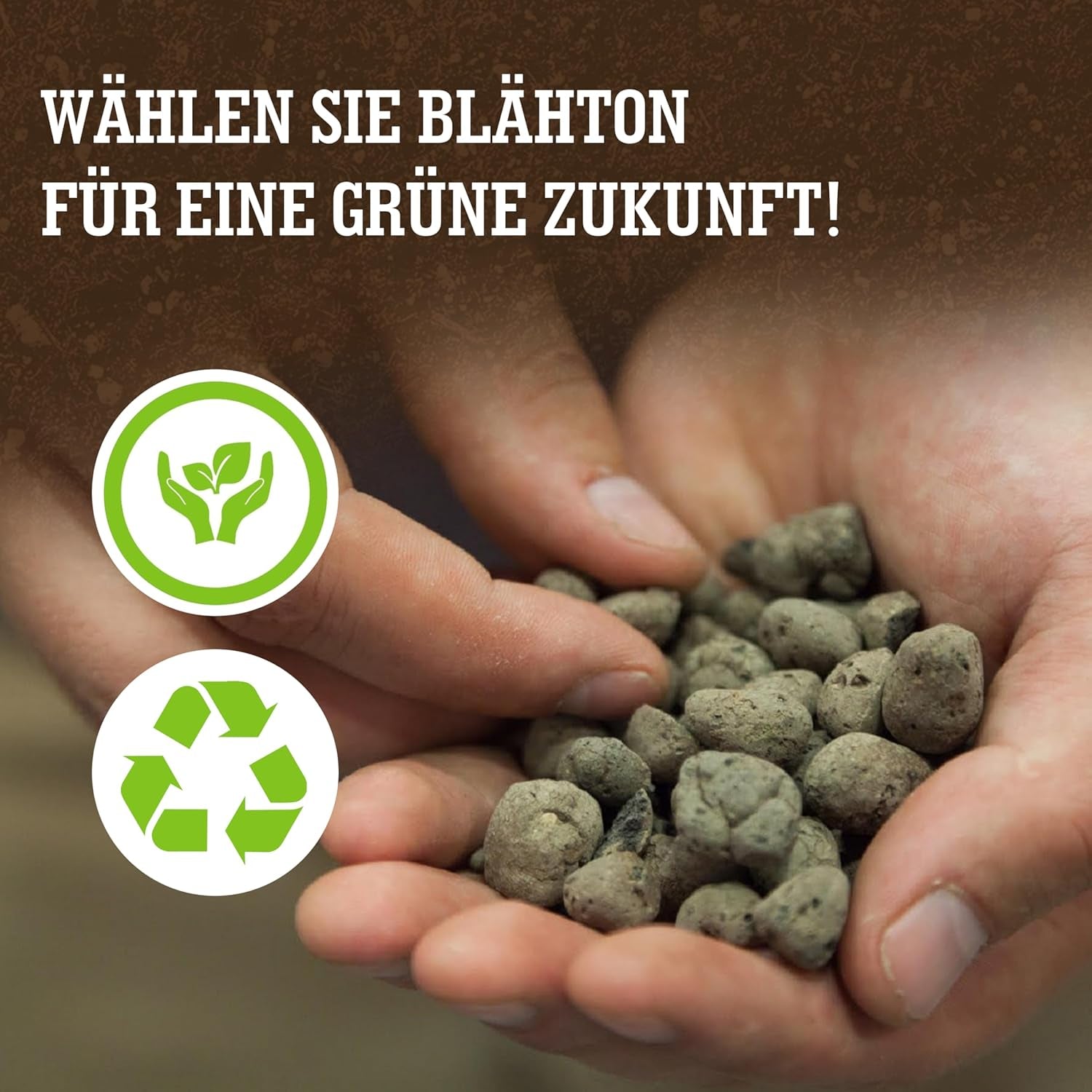 LERAVA® Argilla espansa (1L) – Granuli di argilla per piante d'appartamento e coltura idroponica – Argilla vegetale con pH neutro per un drenaggio ottimale – Ideale come strato drenante o granuli di argilla decorativa per piante