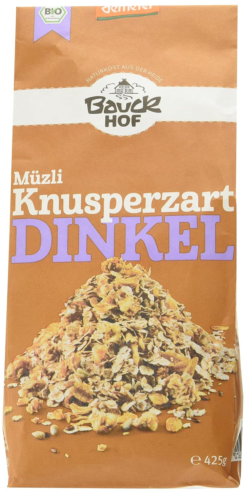 Muesli Di Farro Croccante Hof (1 x 425g) Confezione da 1