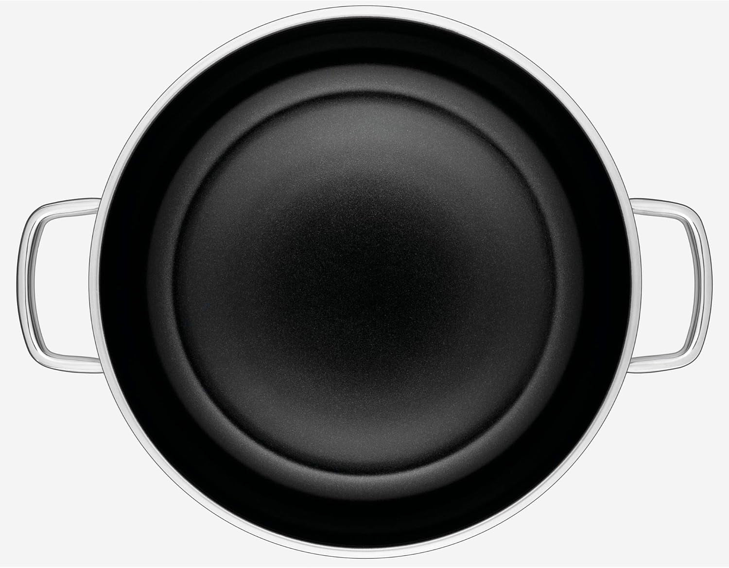 WMF Durado teglia/arrosto 28 cm induzione, acciaio inox rivestito in Cromargan, rivestimento in ceramica, resistente al forno Pentole e Padelle Naty Shop