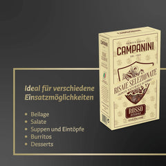 RISO ROSSO INTEGRALE Riso rosso con cereali integrali RISERA CAMPANINI 500g dall'Italia