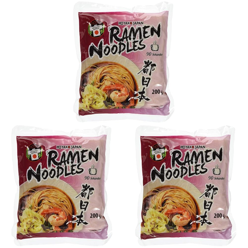 MIYAKO Tagliatelle Ramen in stile giapponese, 200 g