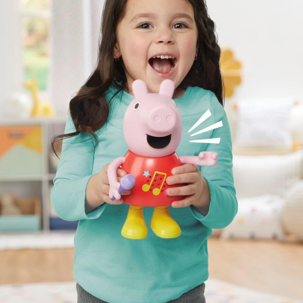 Peppa Pig, Peppa Musical-Puppe, spanische Version, Farbe (Hasbro G05185N0)