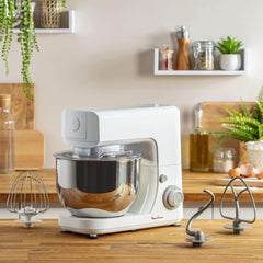 Robot da cucina multifunzione Essential, 800 W, 6 impostazioni di velocità, ciotola in acciaio inossidabile, 4,8 L Mamma e Bambino Naty Shop