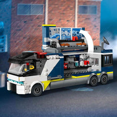 LEGO City Camion della Polizia con laboratorio, set della Polizia Quad e camion giocattolo per bambini, regalo per ragazzi e ragazze dai 7 anni in su, più 5 minifigure: 2 poliziotti, 1 scienziato e 2 ladri 60418 Set da costruzione Beuche den LEGO-Store