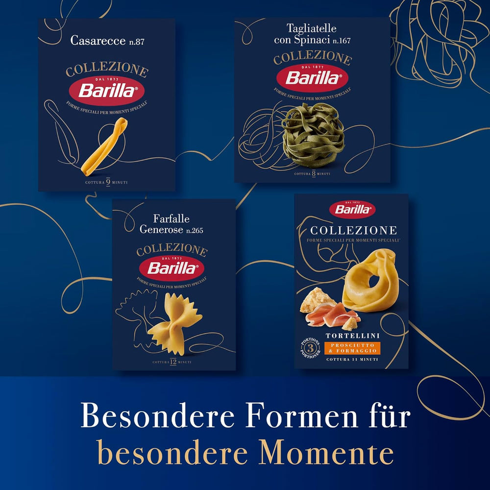 Barilla Collezione Farfalle Pasta di semola di grano duro di alta qualità, sempre al dente, (1 x 500g)