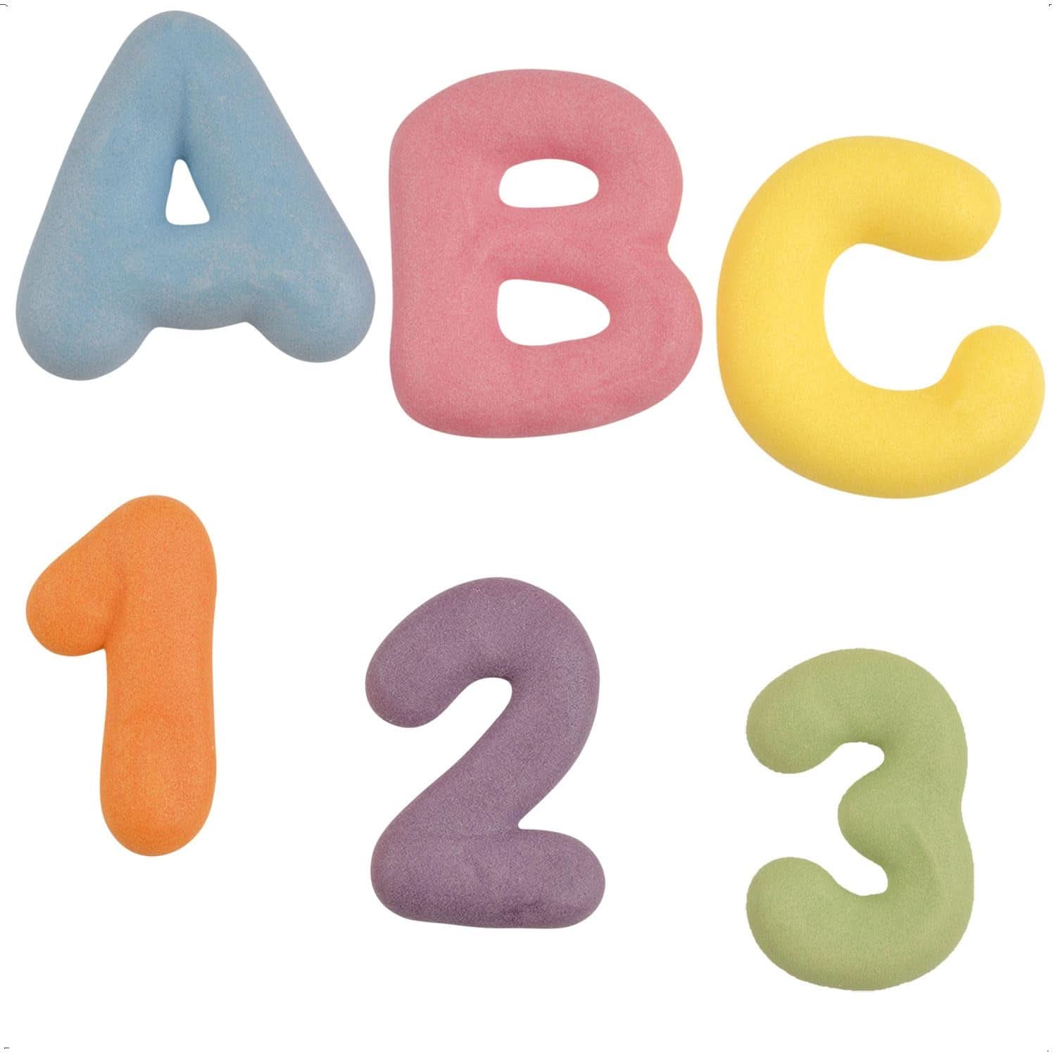 Günthart, 8 figurine de zahăr pentru începutul școlii și litere, 115 grame Sprinkles Naty Shop