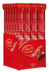 Lindt LINDOR barrette di cioccolato al latte, 24 x 38 grammi Cioccolatini Naty Shop Titolo predefinito