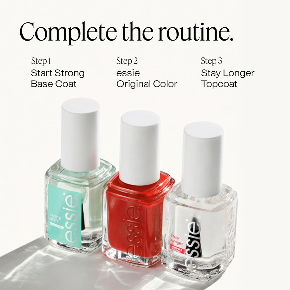 Smalto Essie per unghie dai colori intensi, n. 57 Forever Yummy, Rosso, 13,5 ml