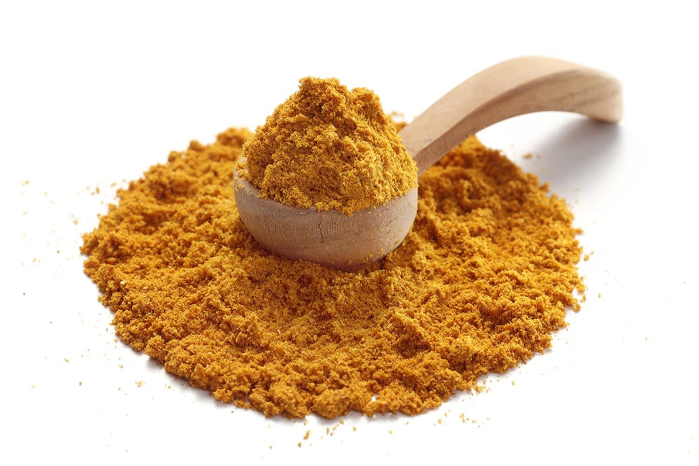 Ankerkraut Curry Madras, polvere di curry fresca e fruttuosa passata con carne, pesce e gemme, con peperoncino, leggera farina, 130g in bevanda aromatizzata