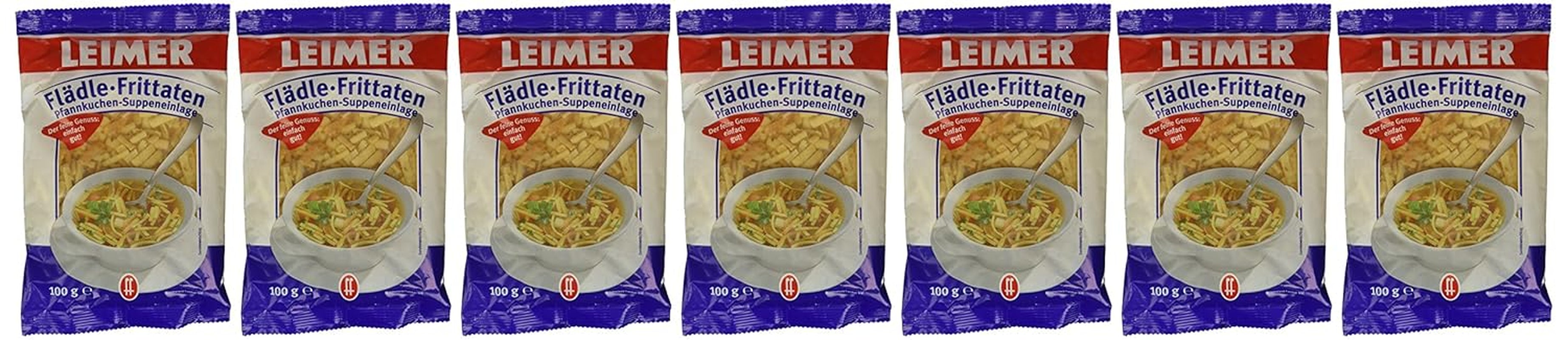 Leimer Flädle-Fritatten, 7Er Pack (7 X 100 G) Amestec pentru copt si gatit Naty Shop