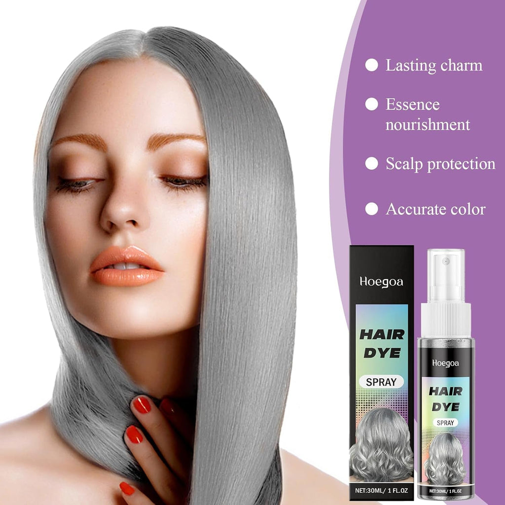 Grey Hair Dye Natural Essence Extract Silver Hair Dye Pieces Silver 2PCS Grey Natural Hair Dye Cream Hair Dye Grey for Unique and Personalised Experiences Vopsea pentru par Naty Shop