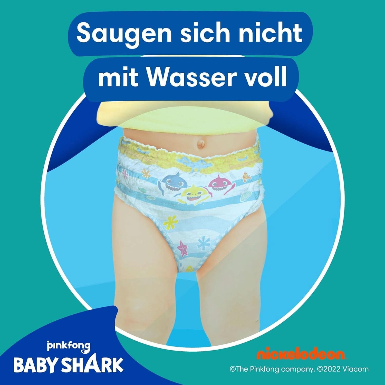 Pampers Scutece pentru copii mărimea 4-5, Splashers, Scutece de baie de unică folosință pentru protecție sigură în apă Mama si Copilul Naty Shop