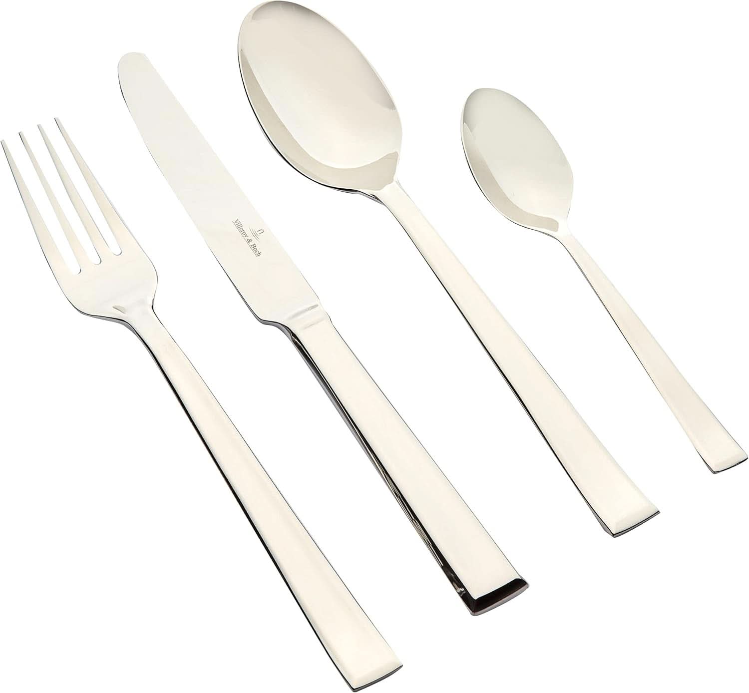 Villeroy & Boch - Set de tacâmuri din otel inoxidabil Victor, 30 piese pentru 6 persoane Bucatarie Naty Shop Set 24 piese