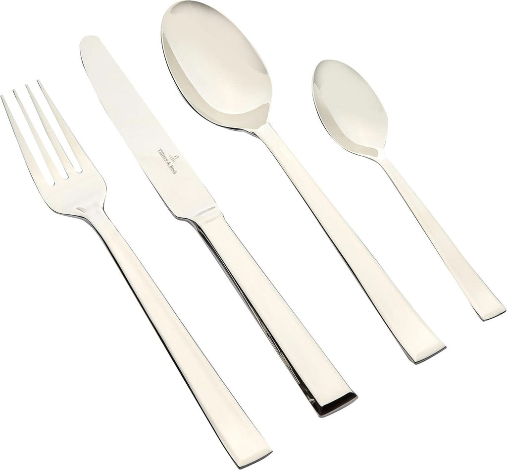 Villeroy & Boch - Set de tacâmuri din otel inoxidabil Victor, 30 piese pentru 6 persoane Bucatarie Naty Shop Set 24 piese