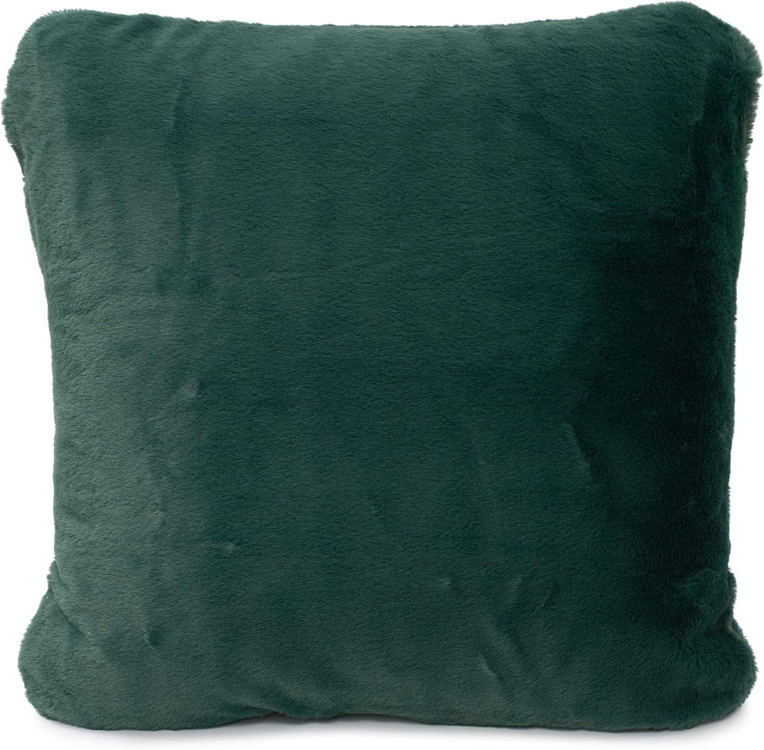 Gözze - Federa confortevole, Merino Feeling, 50X50 cm - Verde scuro Letti e coperte Besuche den Gözze-Store Verde scuro