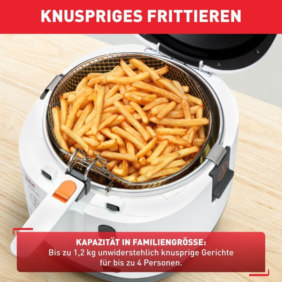 Friggitrice Tefal FF1631 Filtra One, 1.900 W, Capacità 1,2 kg Elettrodomestici Naty Shop