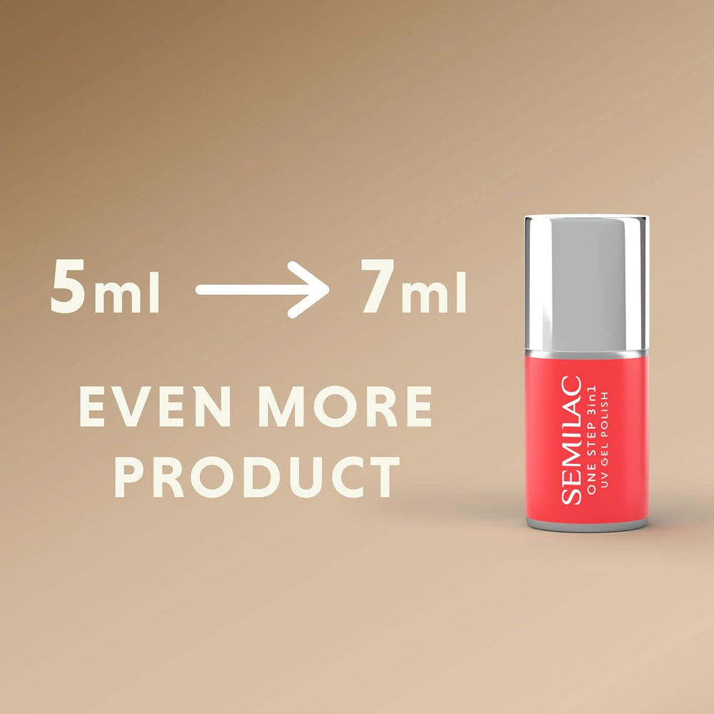 Oja UV Semilac One Step 3 in 1 S251 Crema di cocco 7ml