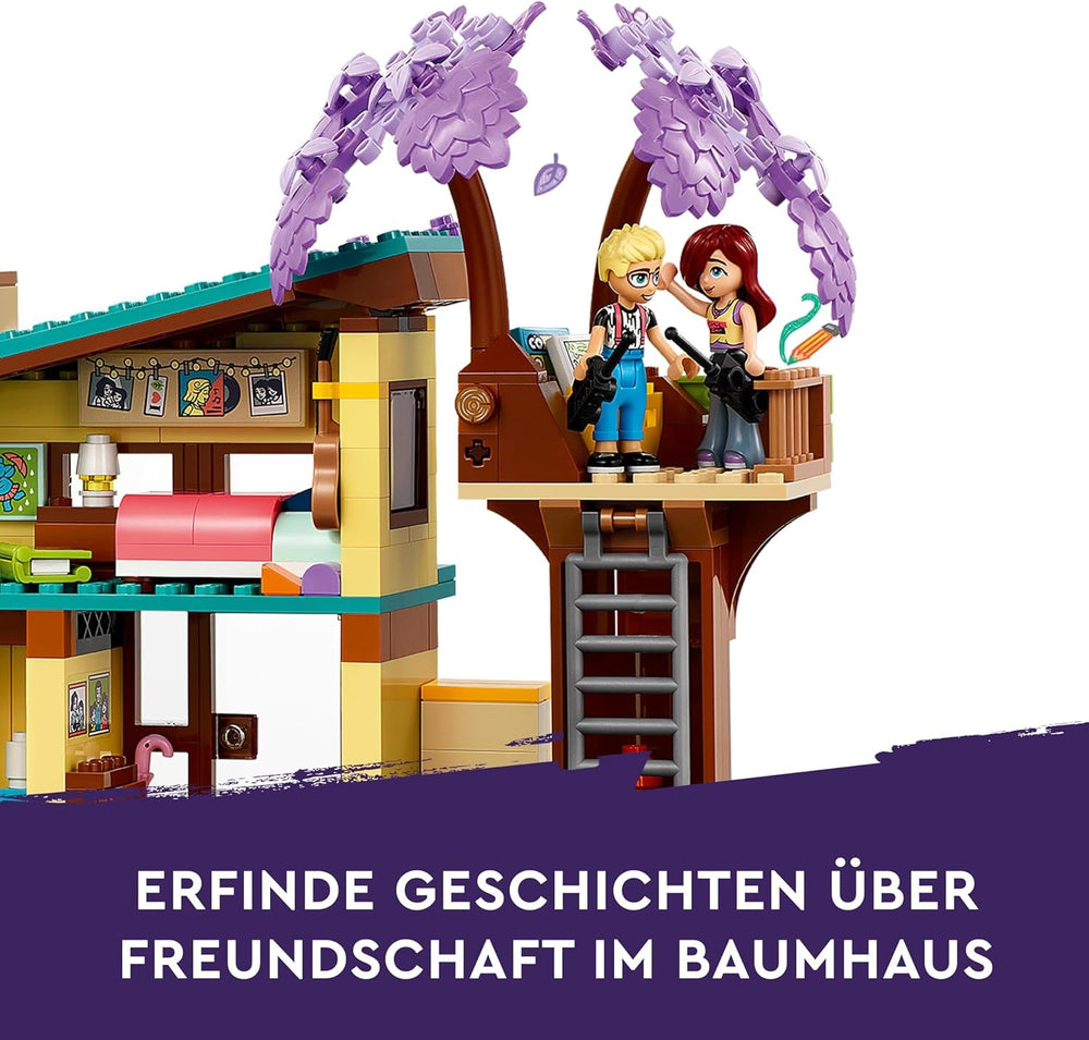 LEGO Friends Casa familiare Olly e Paisley, casa delle bambole con personaggi e accessori, set casa a due piani e casa sull'albero, regalo creativo per ragazze e ragazzi 7+ 42620 Set da costruzione Besuche den LEGO-Store