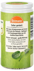 Ostmann Gewürze - Sage gerebelt | Würziges Kräuteraroma für Fleisch- und Gemüsegerichte | 10 g nella dose