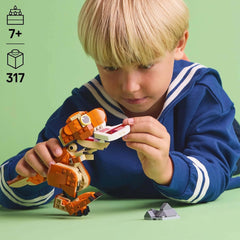LEGO Jurassic World Little Eatie: T.Rex Giocattolo da costruzione per ragazzi e ragazze Set da costruzione dinosauro di 7 anni Modello regalo per bambini con bocca, testa e coda mobili 76967 Set da costruzione Besuche den LEGO-Store