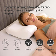 Pernă cu suport pentru gât Tempur Millennium Queen, M Perne ortopedice cervicale Naty Shop