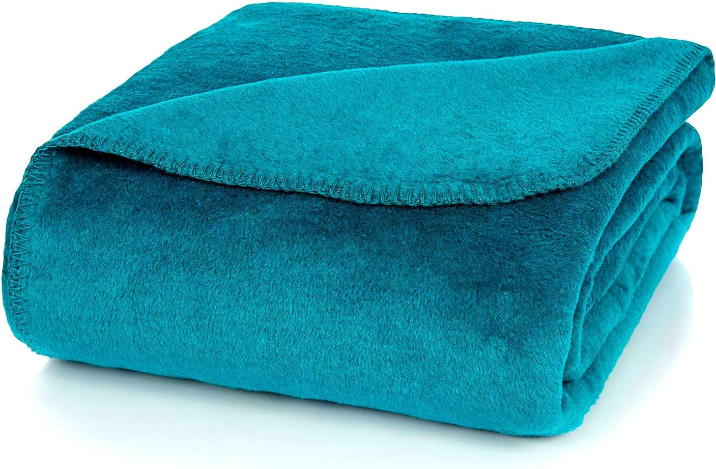 Glart coperta accogliente semplice coperta rosso bordeaux 130X170 cm per divano, morbida e calda coperta in lana extra soffice come una coperta per divano coperta per divano, morbida coperta accogliente coperta, morbida coperta per divano, letti e coperte U1B Glart Uni-Petrol