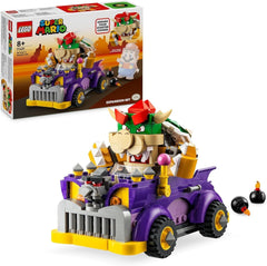 LEGO Super Mario Il Monster Cart di Bowser - Set di espansione Auto Bowser Giocattolo per ragazzi e ragazze Set di personaggi singoli Regalo per giocatori per 8 anni 71431 Set di costruzione Besuche den LEGO-Store Single