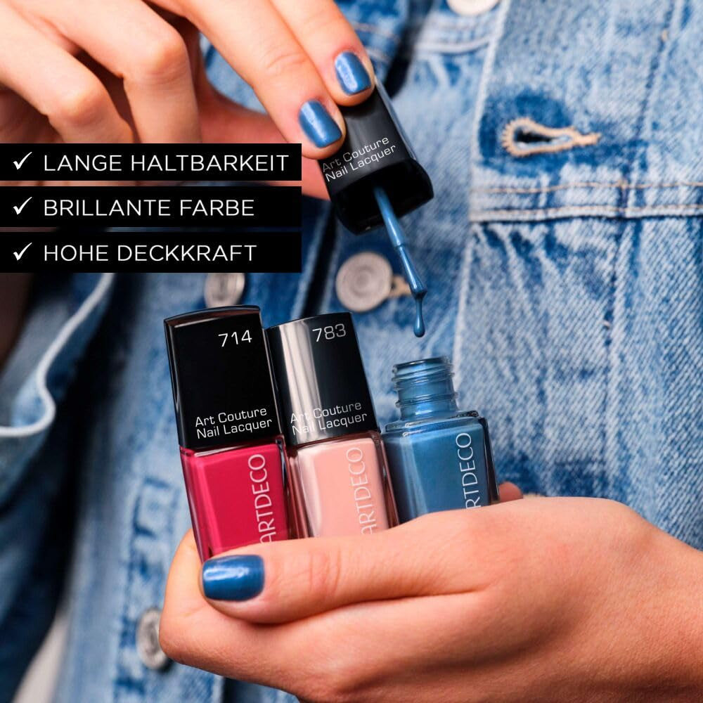 ARTDECO Smalto per unghie Art Couture - Smalto per unghie a lunga tenuta e ad asciugatura rapida in colori intensi - 1 x 10 ml