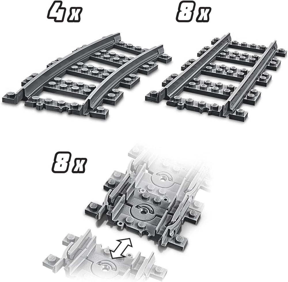 LEGO 60205 City Tracks Set di espansione da 20 pezzi per bambini Set di giocattoli per ragazzi e ragazze Set di costruzione Acquista il negozio LEGO