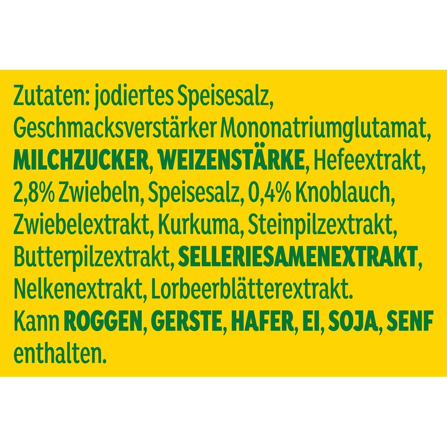 Knorr Würzmischung Universal Aromat für schnelle Gerichte zum Condimento e condimento di carne, verdure, salse e altro 100 g