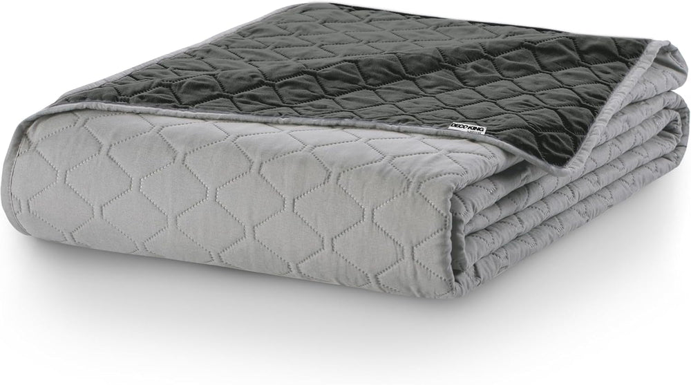 Decoking Copriletto 200 X 220 Cm Grafite Antracite Grigio Argento Copriletto double face di facile manutenzione Axel Beds and Blankets Besuche den DecoKing-Store