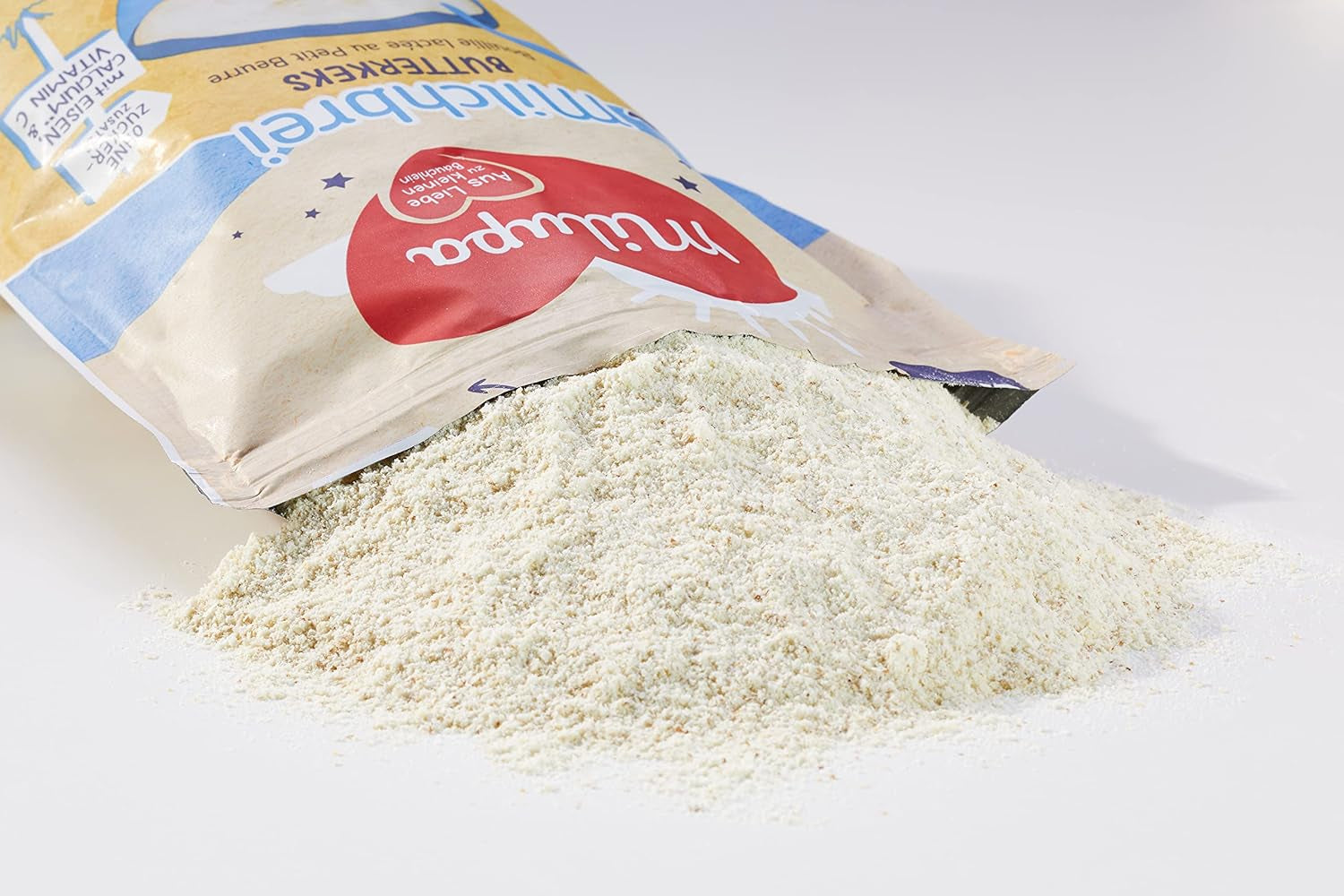 Milupa Milk Porridge Butter Biscuit - Porridge per bambini senza olio di palma Mother and Child Naty Shop