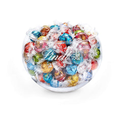 Preparato al cioccolato LINDOR | 1371 gr | ca. 109 palline: Mix classico per palline di cioccolato al latte e LINDOR | ca. 80 palline di cioccolato (al latte, bianco, fondente 60%, nocciola) | Confezione sfusa, 1 kg
