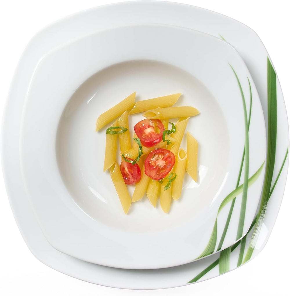 Ritzenhoff & Breker Tafelservice Gianna, 12-Teilig, Porzellan, Weiß Set di stoviglie Naty Shop